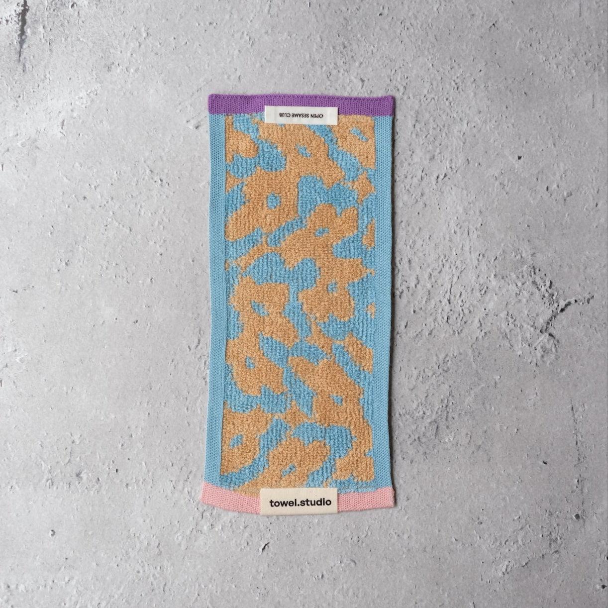 <OPEN SESAME CLUB × towel.studio × aova> POCKET TOWEL|ポケットタオル