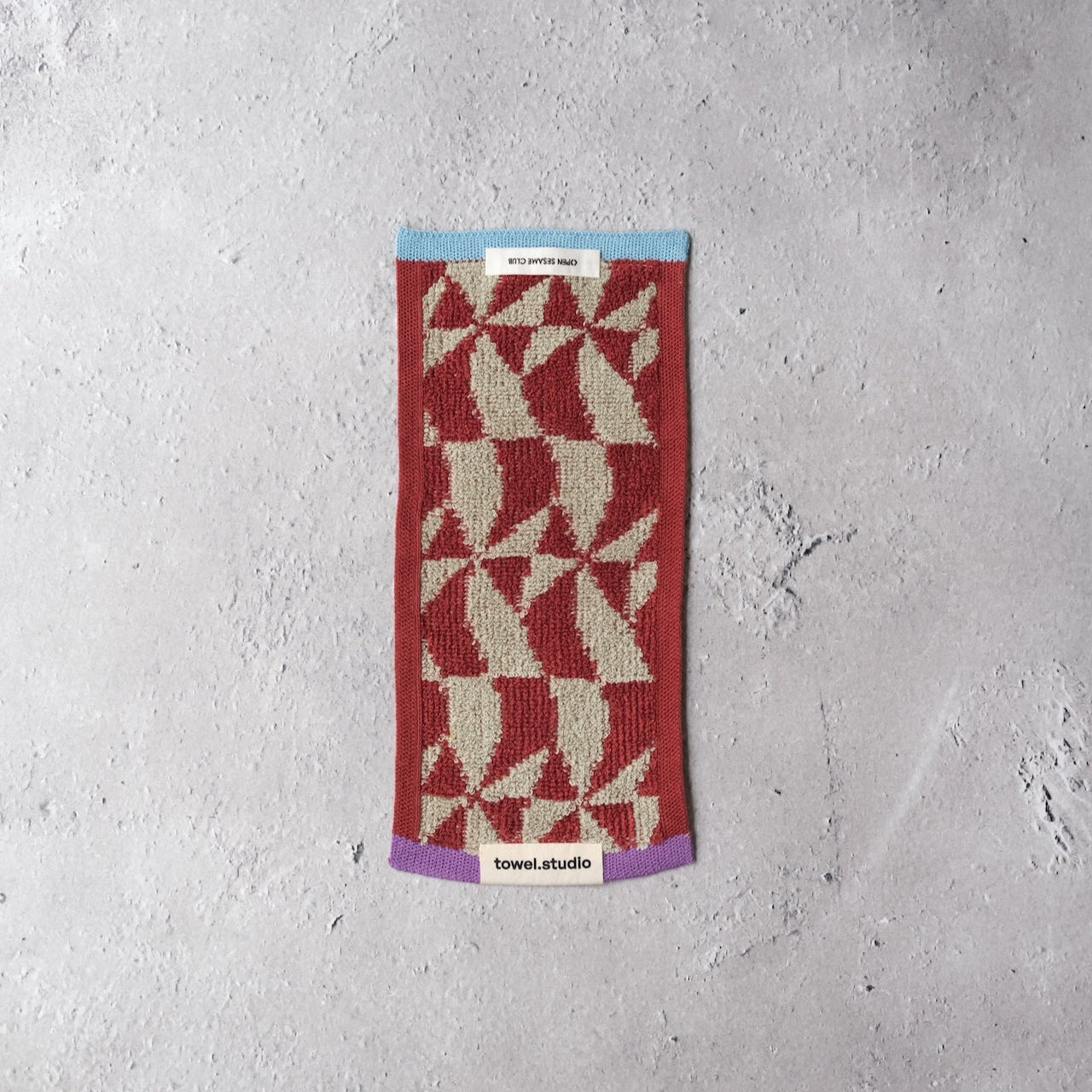 <OPEN SESAME CLUB × towel.studio × aova> POCKET TOWEL|ポケットタオル