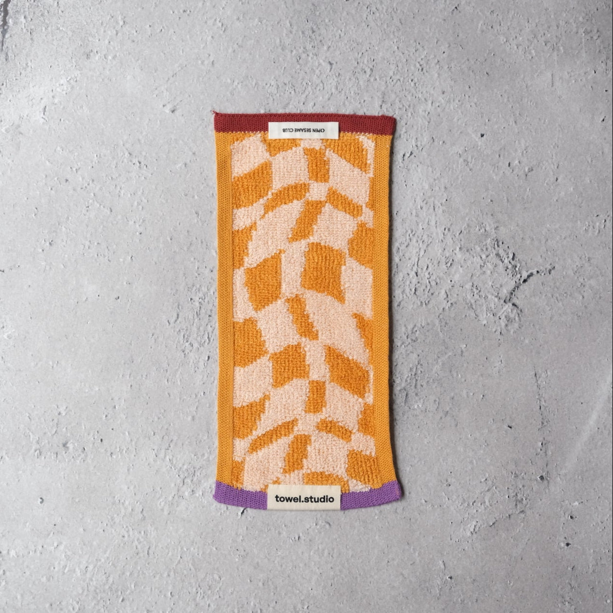 <OPEN SESAME CLUB × towel.studio × aova> POCKET TOWEL|ポケットタオル