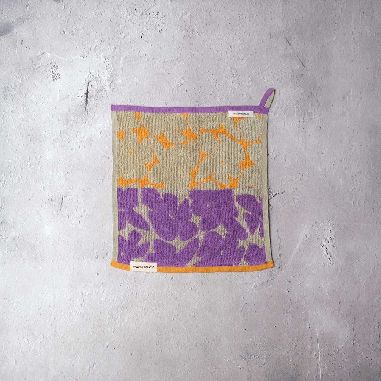 <OPEN SESAME CLUB × towel.studio × aova>WASH CLOTH|ハンドタオル