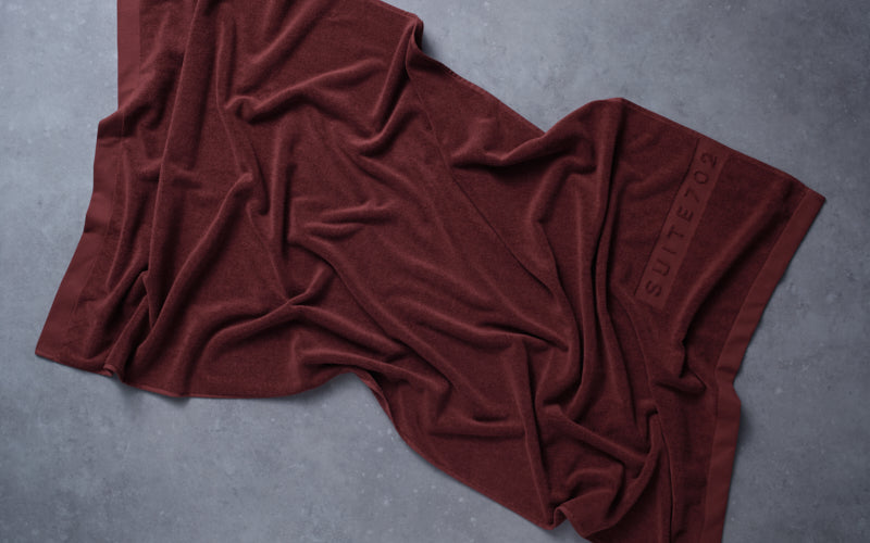 muque タオル SOLID LOGO FACE TOWEL（Brique Red）｜フェイスタオル – ANY