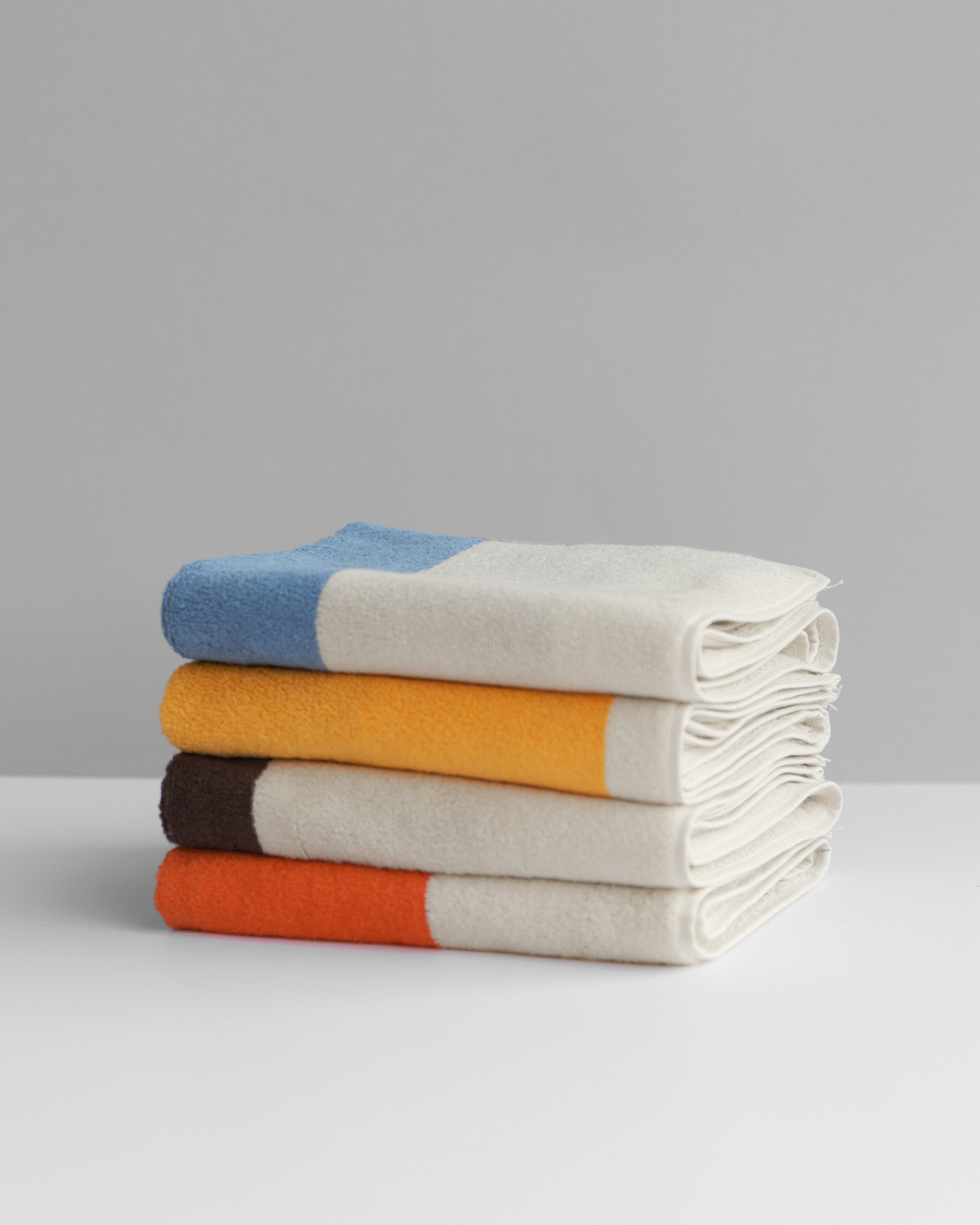 M&M collection FACE TOWEL（ Honey × Sunny Yellow）｜ロング